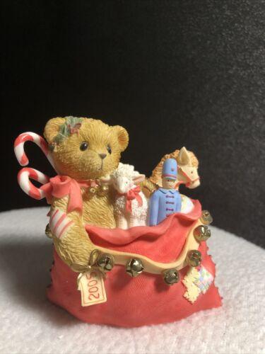 Cherished Teddies: Polly "Let There Always Be A Jingle In Your Heart" Figurine - Collector Store LLC