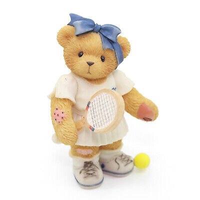 Cherished Teddies: Roberta "Being Your Friend Is My Favorite Pastime" Figurine - Collector Store LLC