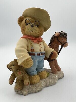 Cherished Teddies: Roosevelt "Nothing's Better Than A Teddy Bear Hug" Figurine - Collector Store LLC