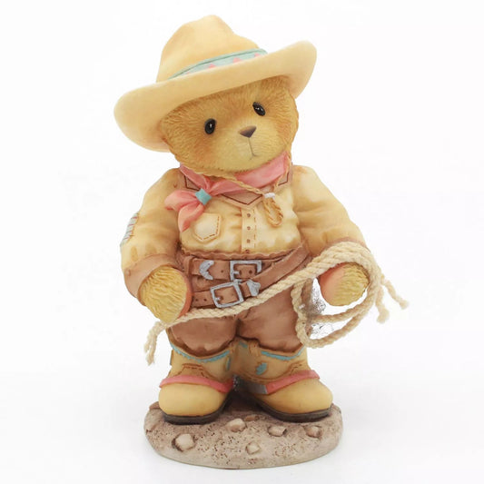 Cherished Teddies: Roy "I'm Your Country Cowboy" Figurine - Collector Store LLC