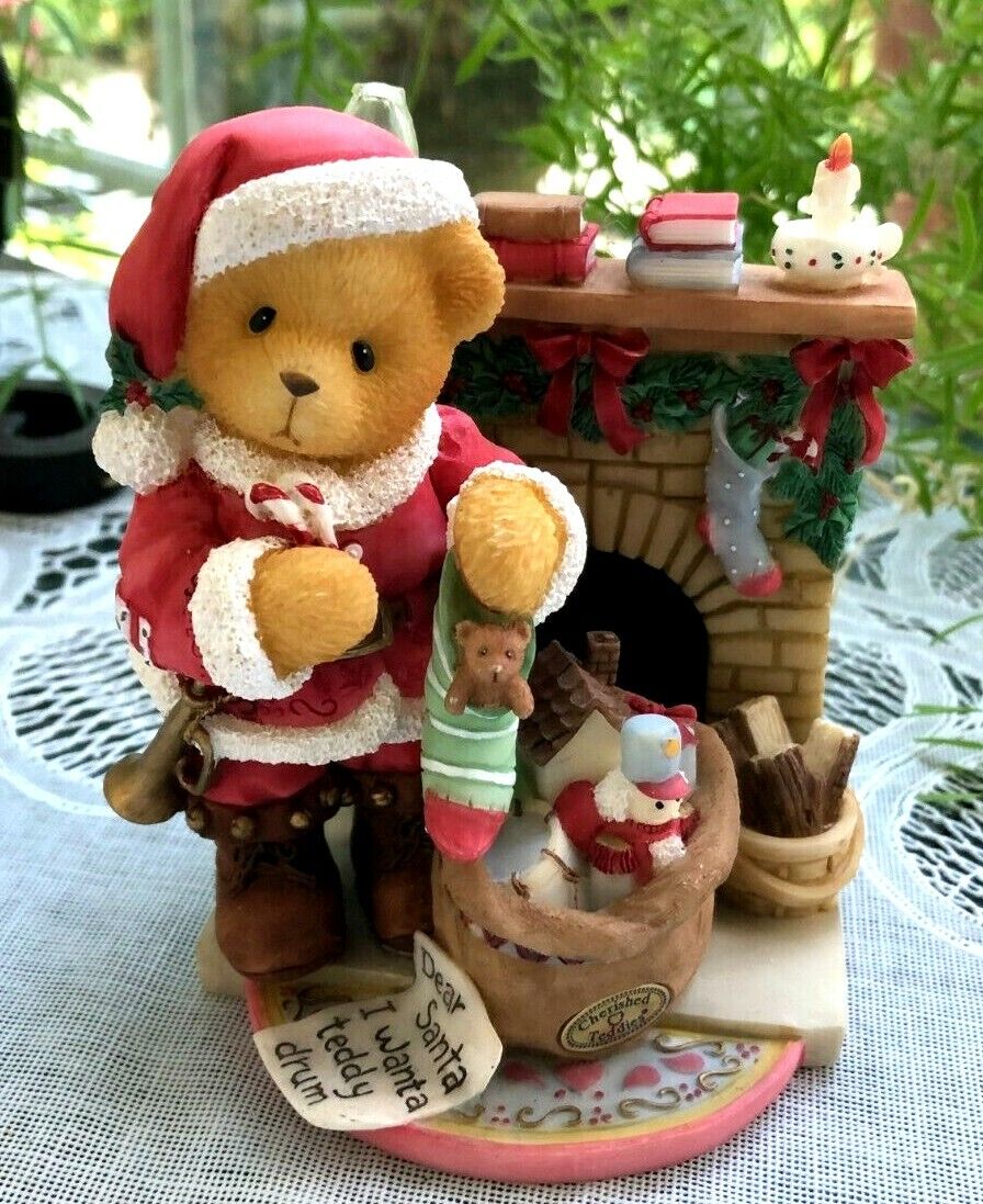 Cherished Teddies: Sanford "Celebrate Family, Friends, & Tradition" Figurine - Collector Store LLC