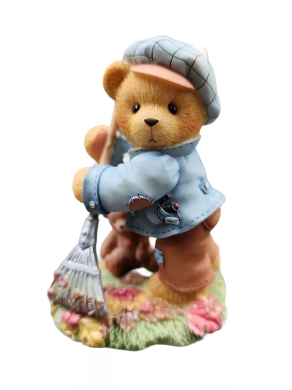 Cherished Teddies: Sedley "We've Turned Over A New Leaf On Our Friendship" Figurine - Collector Store LLC