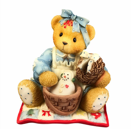 Cherished Teddies: Suzanne "Home Sweet Country Home" Figurine - Collector Store LLC