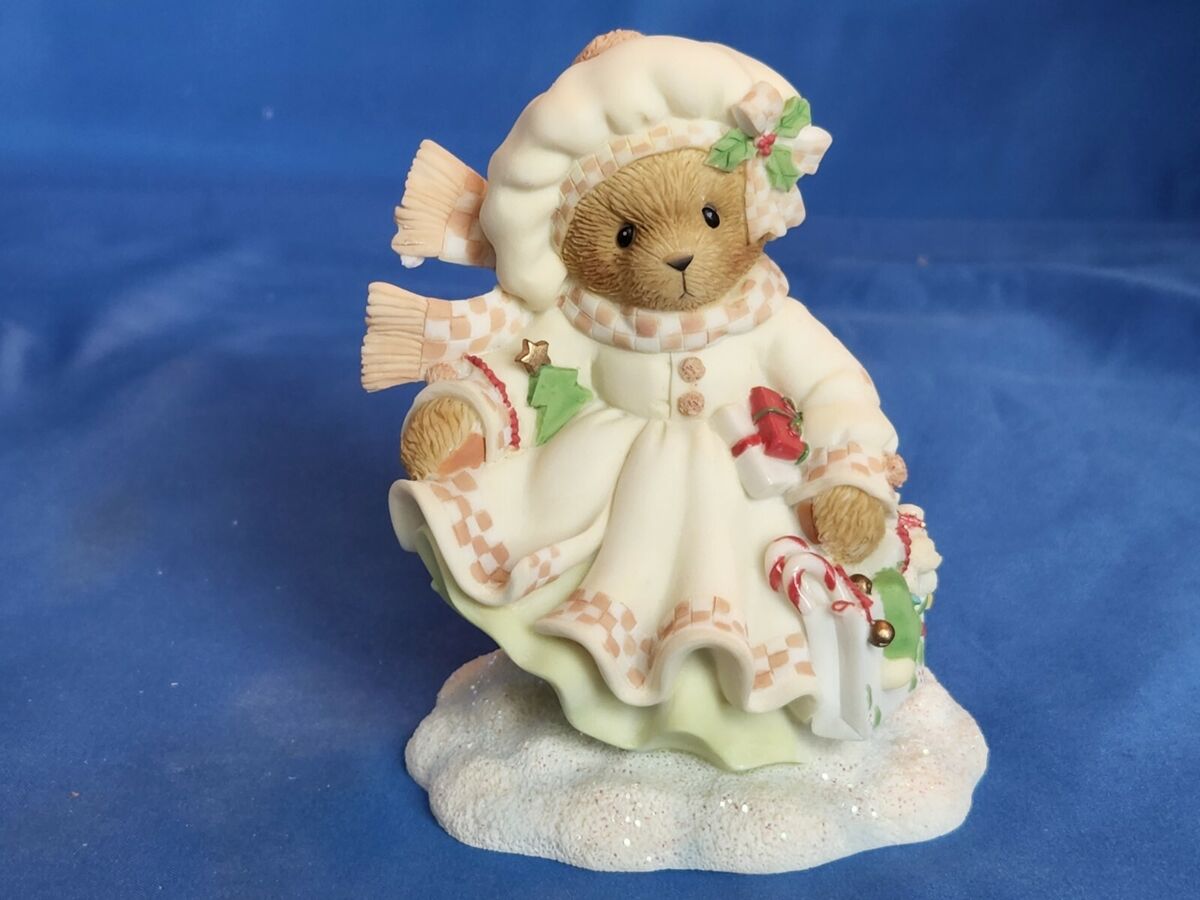 Cherished Teddies: Suzy "Gifts Of Friendship Last The Longest" Figurine - Collector Store LLC