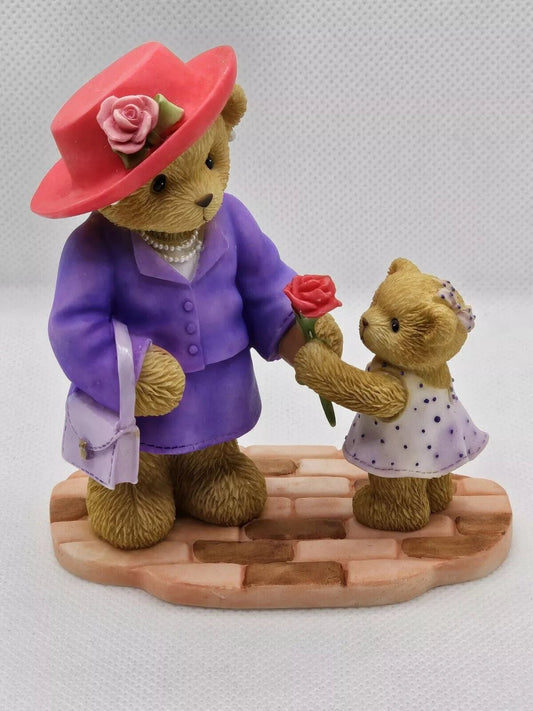 Cherished Teddies: "Thanks For Showing Me That Life Is Beautiful" Figurine - Collector Store LLC