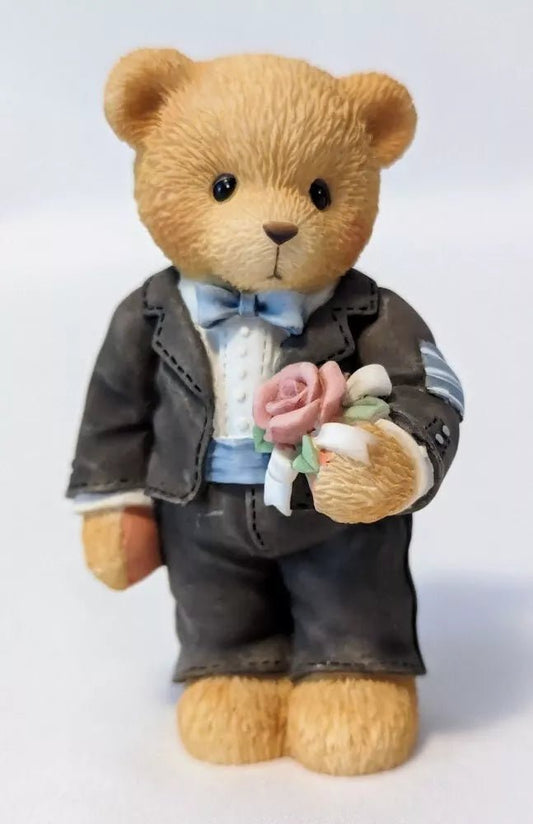 Cherished Teddies: "The Time Has Come For Wedding Bliss" Figurine - Collector Store LLC