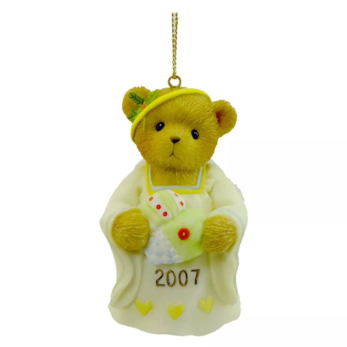 Cherished Teddies: "Tis The Season To Be Filled With Love" '07 Dated Angel Ornament - Collector Store LLC