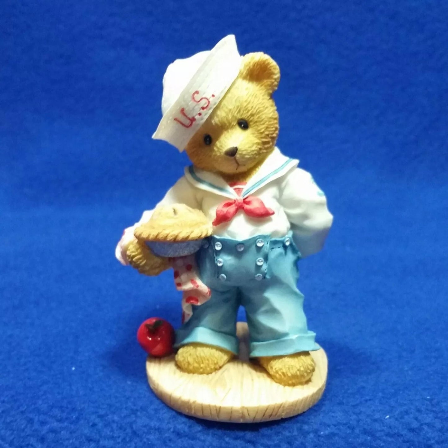 Cherished Teddies: USA "Our Friendship Is From Sea To Shining Sea" Figurine - Collector Store LLC