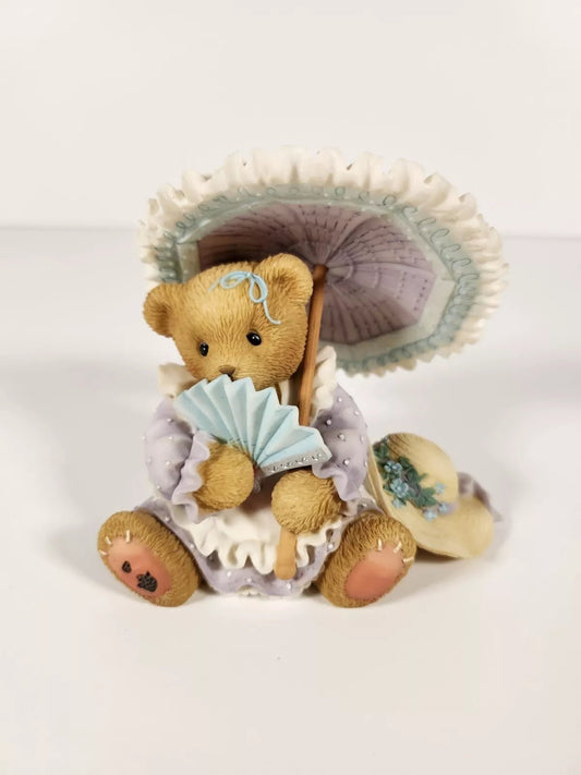 Cherished Teddies: Vanessa "You're My Shelter From The Storm" Figurine - Collector Store LLC