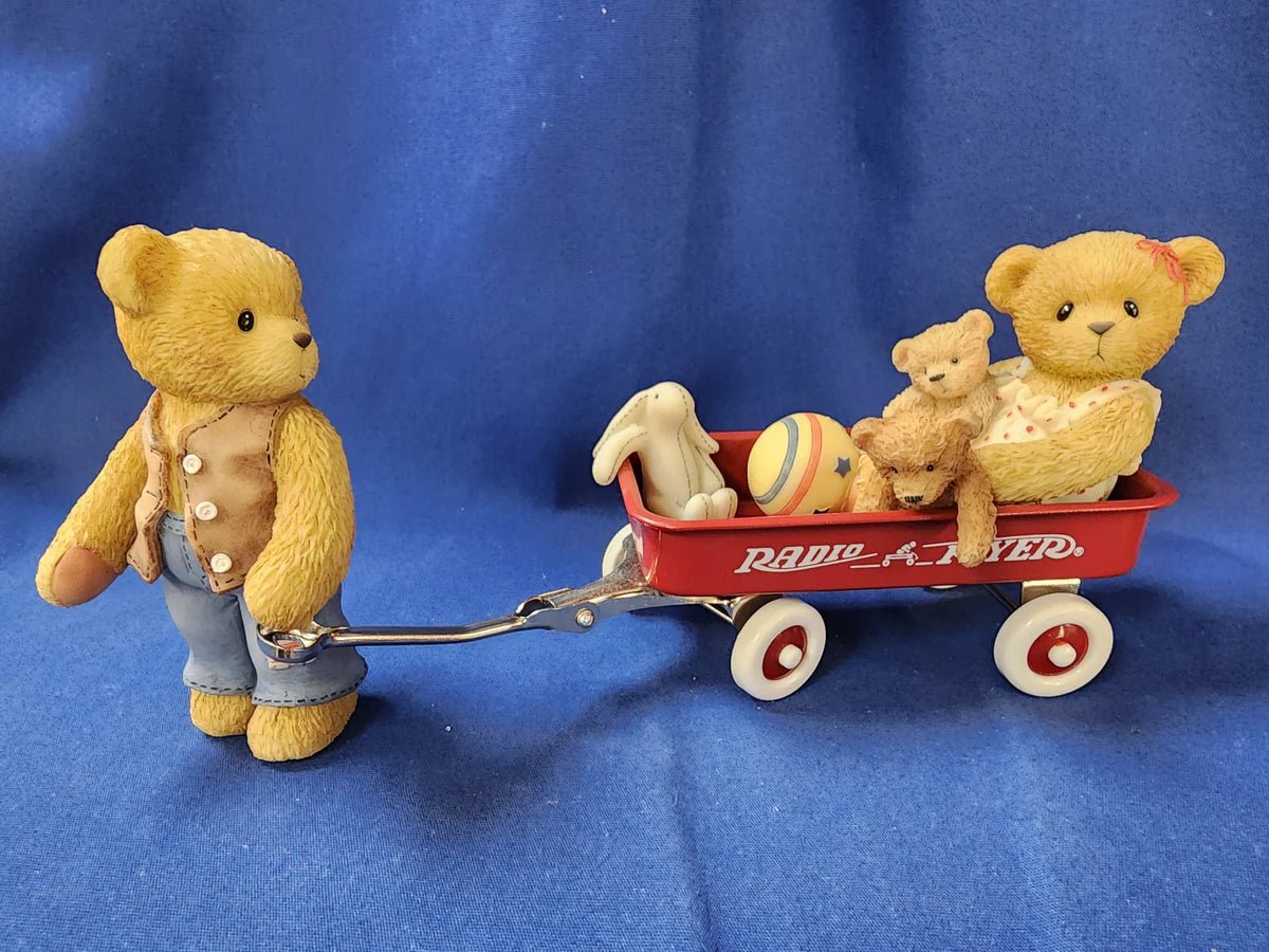 Cherished Teddies: Vernon & Eva "Wherever Life Takes You, I Won't Be Far Behind" Figurine - Collector Store LLC