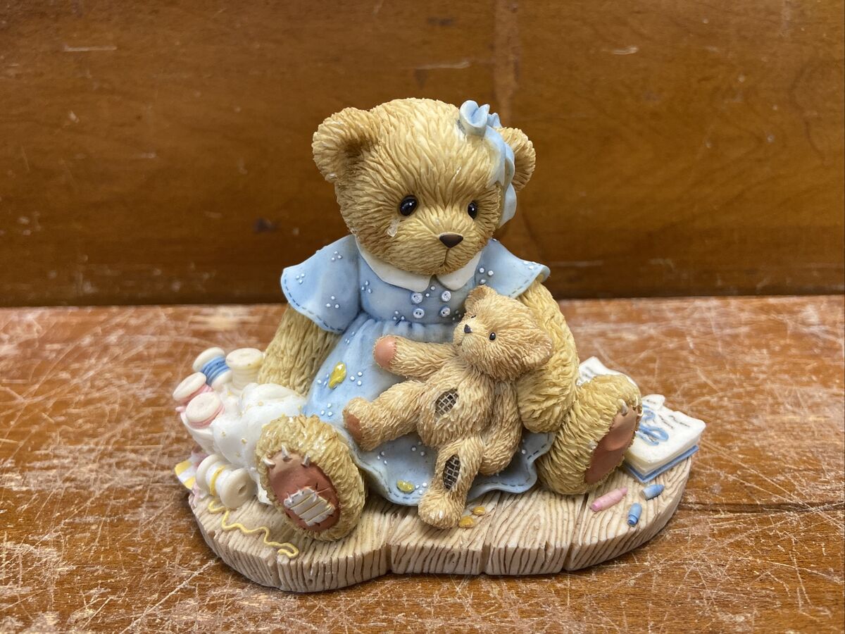 Cherished Teddies: Wendy "Wednesday's Child Is Full Of Woe" Figurine - Collector Store LLC