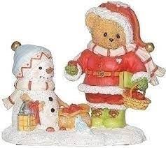 Cherished Teddies: "Will/Mason" 2022 Santa Series Figurine - Collector Store LLC