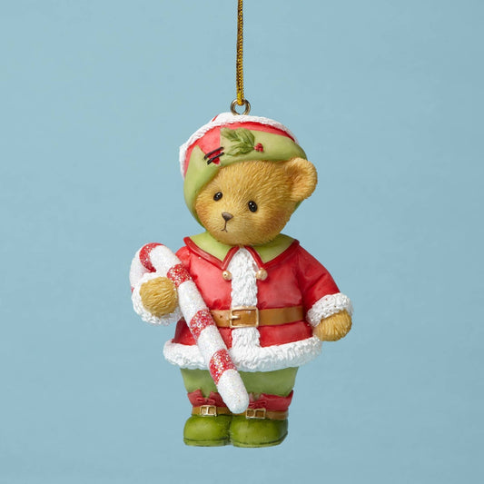 Cherished Teddies: "You Are My Candy Cane Cutie" Ornament - Collector Store LLC