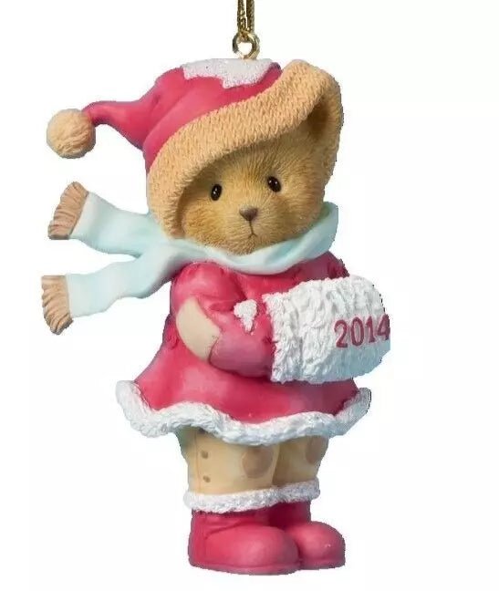 Cherished Teddies: "You Bring Snuggly Warmth To The Coldest Days" Ornament - Collector Store LLC