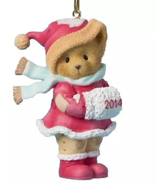 Cherished Teddies: "You Bring Snuggly Warmth To The Coldest Days" Ornament - Collector Store LLC