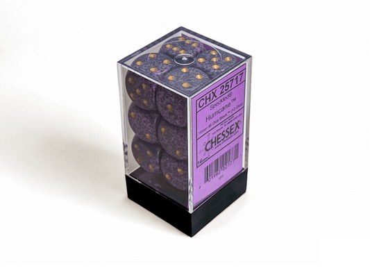 Chessex: Speckled Hurricane 16mm d6 Dice Block (12 Dice) - Collector Store LLC