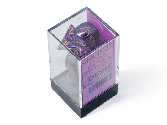 Chessex: Speckled Hurricane Polyhedral 7 - Dice Set - Collector Store LLC