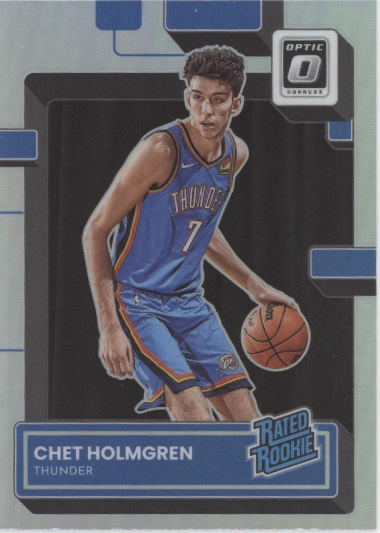 Chet Holmgren 2022 - 23 Panini Donruss Optic Rated Rookie Prizm #208 - Collector Store LLC