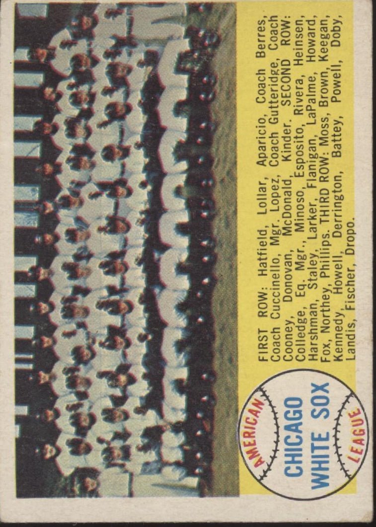 Chicago Cubs 1958 Topps Team Card #327 VG - EX #3 - Collector Store LLC