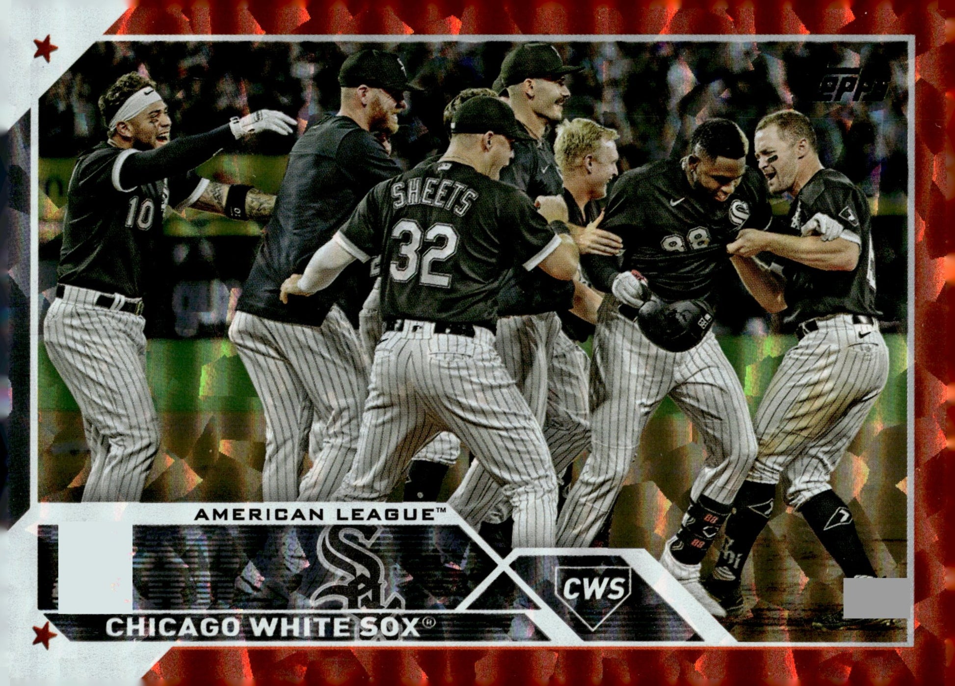 Chicago White Sox 2023 Topps Series 2 Orange Foilboard 250/299 #565 - Collector Store LLC