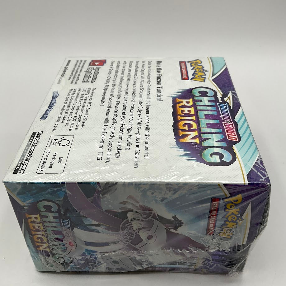 buy chilling reign booster box Pokemon: Sword & Shield Chilling Reign Booster Box #1 *See Picture for Condition*