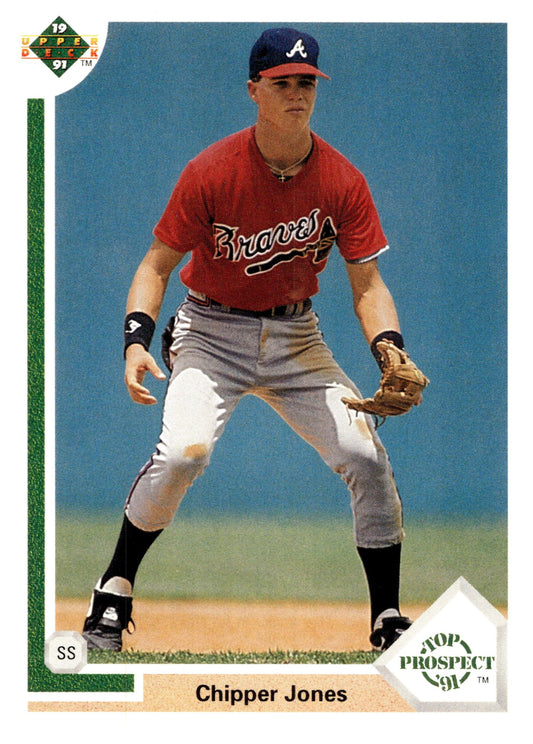 Chipper Jones 1991 Upper Deck Top Prospect #55 - Collector Store LLC