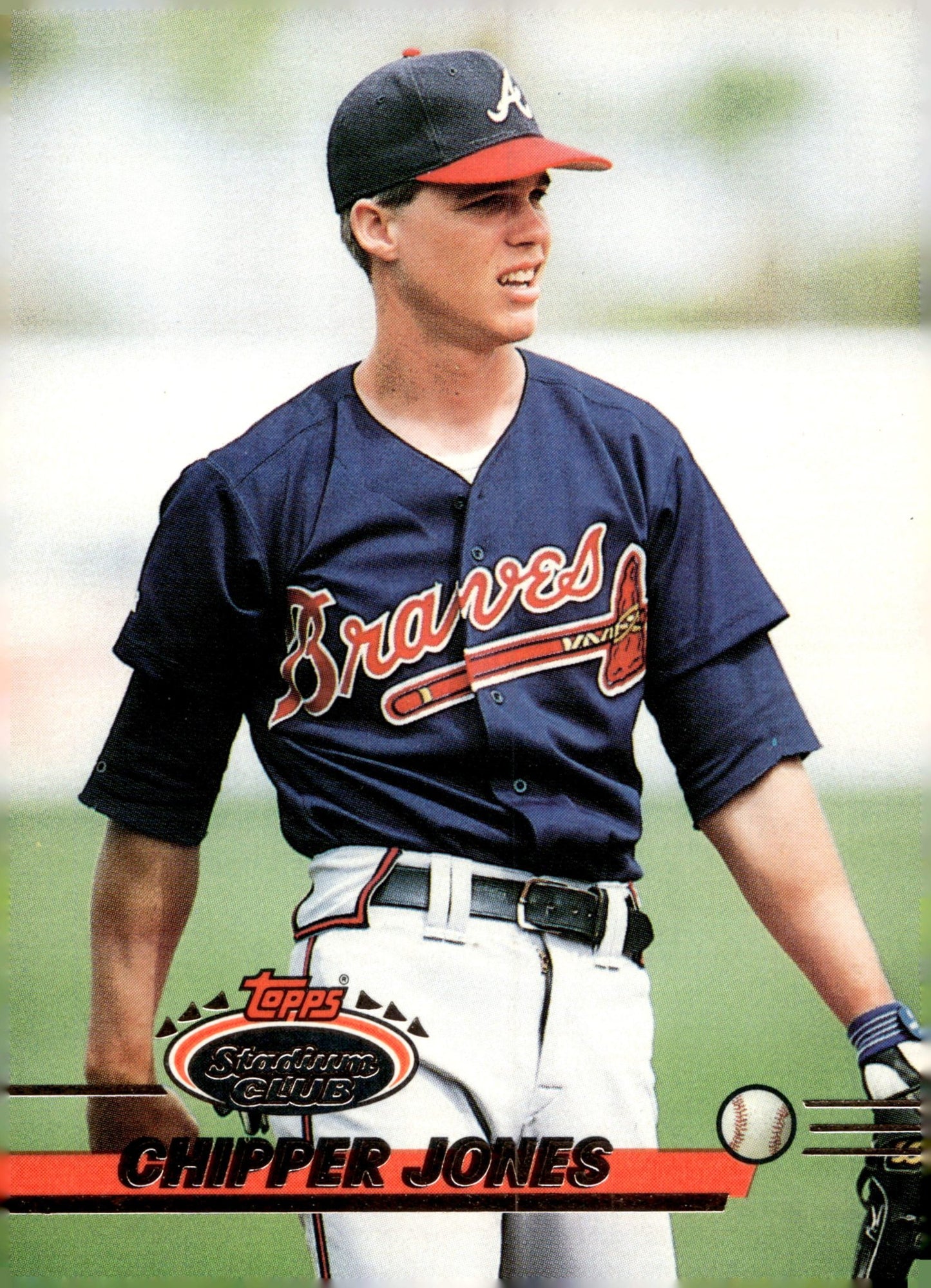 Chipper Jones 1993 Topps Stadium Club #638 - Collector Store LLC