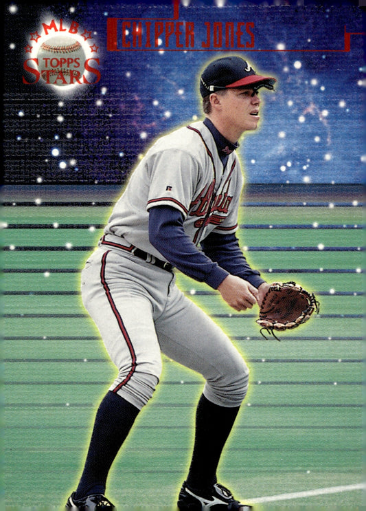 Chipper Jones 1998 Topps MLB Stars 1624/9799 #95 - Collector Store LLC
