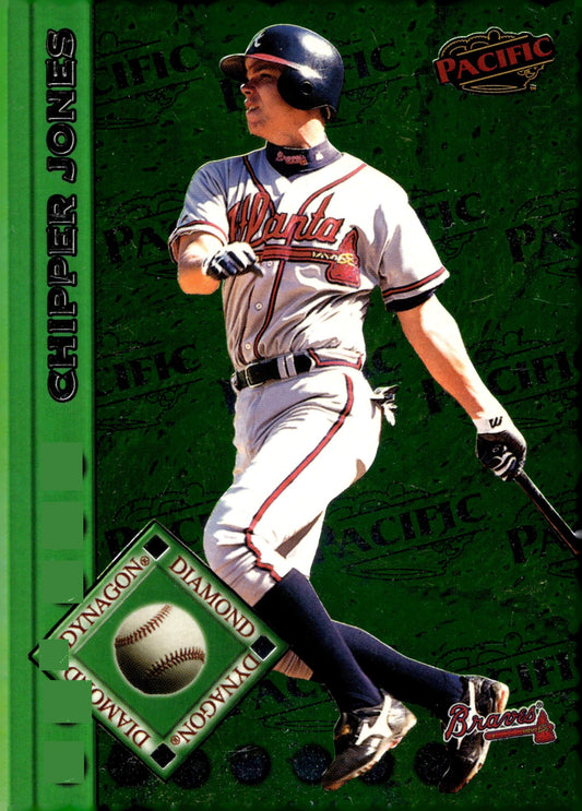 Chipper Jones 1999 Pacific Dynagon Diamond 10 - Collector Store LLC