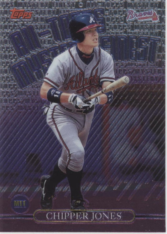 Chipper Jones 1999 Topps All Topps Mystery Finest #M11 - Collector Store LLC