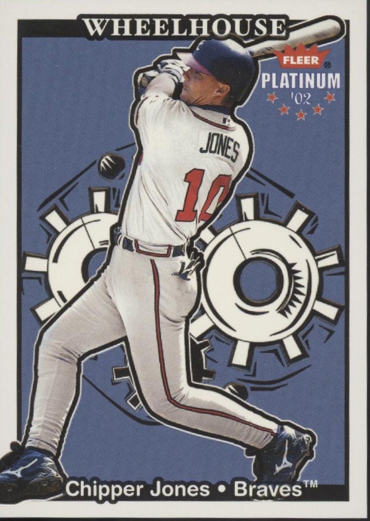 Chipper Jones 2002 Fleer Platinum Wheelhouse #17 #2 - Collector Store LLC