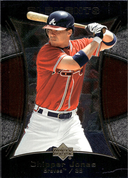 Chipper Jones 2007 Upper Deck Elements 45 - Collector Store LLC