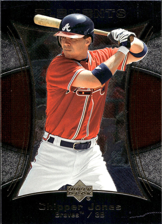Chipper Jones 2007 Upper Deck Elements 45 - Collector Store LLC