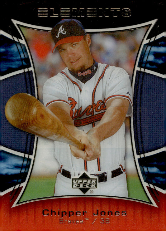 Chipper Jones 2007 Upper Deck Elements #87 - Collector Store LLC