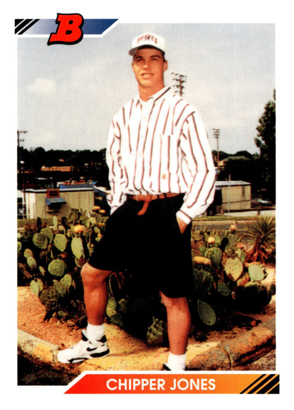 Chipper Jones 2010 Bowman Throwback Reprint BT102 1 - Collector Store LLC
