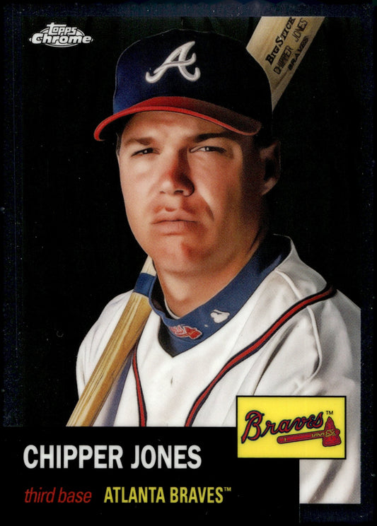 Chipper Jones 2022 Topps Chrome Platinum 40 - Collector Store LLC