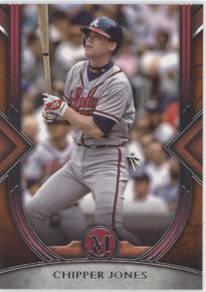 Chipper Jones 2022 Topps Museum Collection #28 - Collector Store LLC