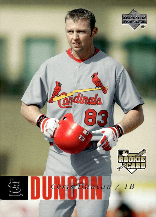 Chris Duncan 2006 Upper Deck RC 427 - Collector Store LLC