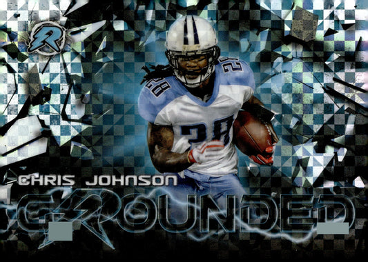 Chris Johnson 2023 Topps Composite Resurgence Grounded Xfactor Refractor #RG - 24 - Collector Store LLC
