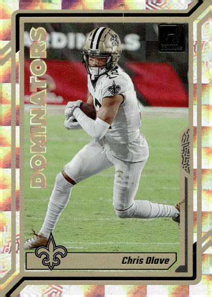 Chris Olave 2023 Panini Donruss Dominators #D - 26 - Collector Store LLC