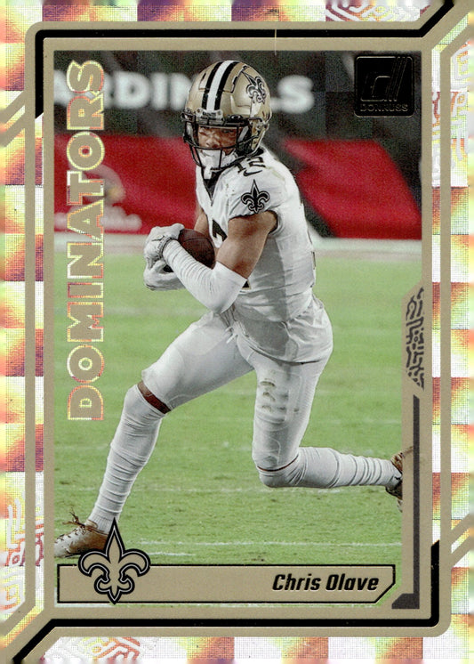 Chris Olave 2023 Panini Donruss Dominators #D - 26 - Collector Store LLC