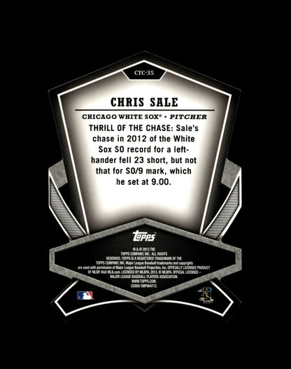 Chris Sale 2013 Topps Cut to the Chase Die - Cut Refractor CTC - 35 1 - Collector Store LLC
