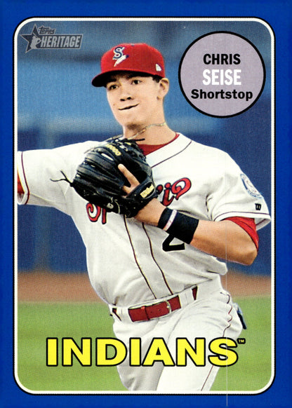 Chris Seise 2018 Topps Heritage Blue 82/99 179 - Collector Store LLC