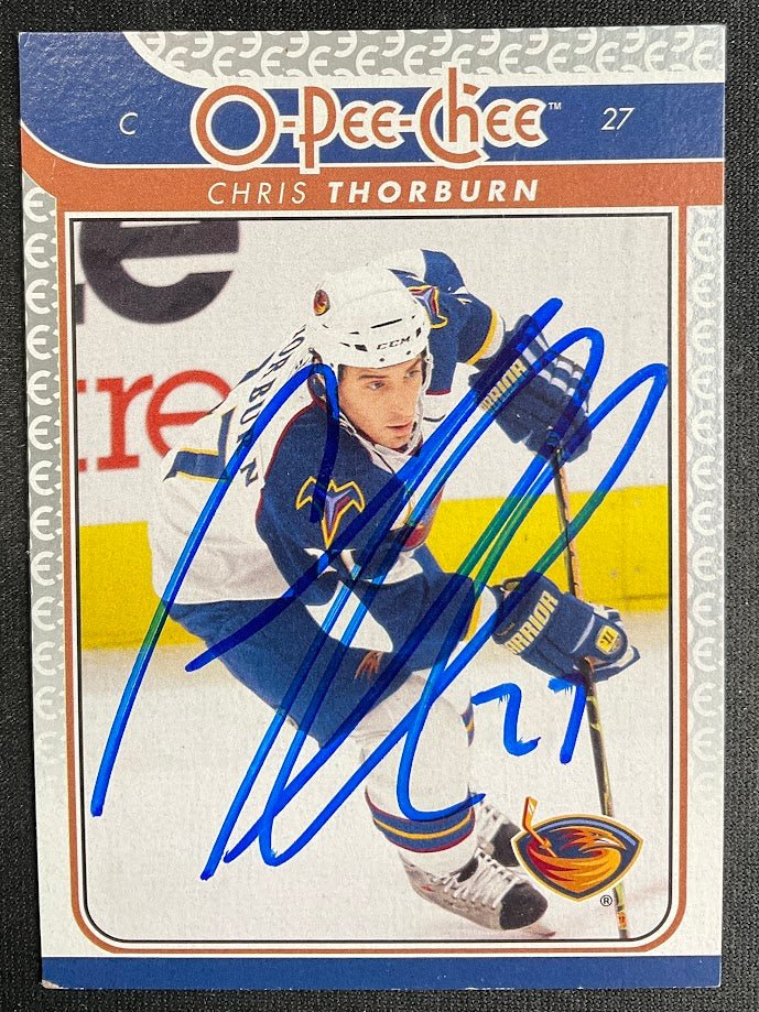 Chris Thorburn 2009 - 10 O - Pee - Chee Metal Auto #722 - Collector Store LLC