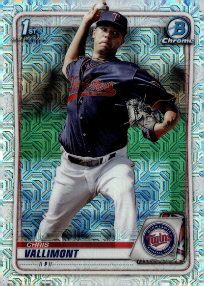Chris Vallimont 2020 Bowman Chrome Mojo Refractor BCP - 78 2 - Collector Store LLC
