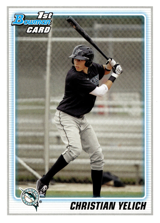 Christian Yelich 2010 Bowman 1st #BDPP78 #4 - Collector Store LLC