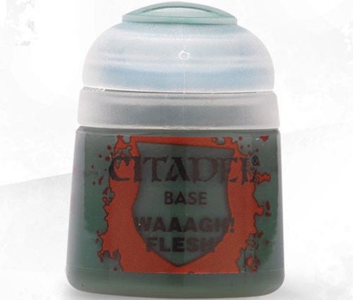 Citadel Base Paint: Waaagh! Flesh (12ml) - Collector Store LLC