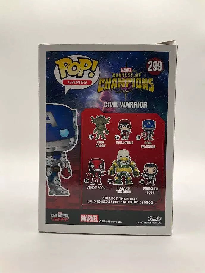 Civil Warrior Funko Pop! Contest of Champions #299 - Collector Store LLC