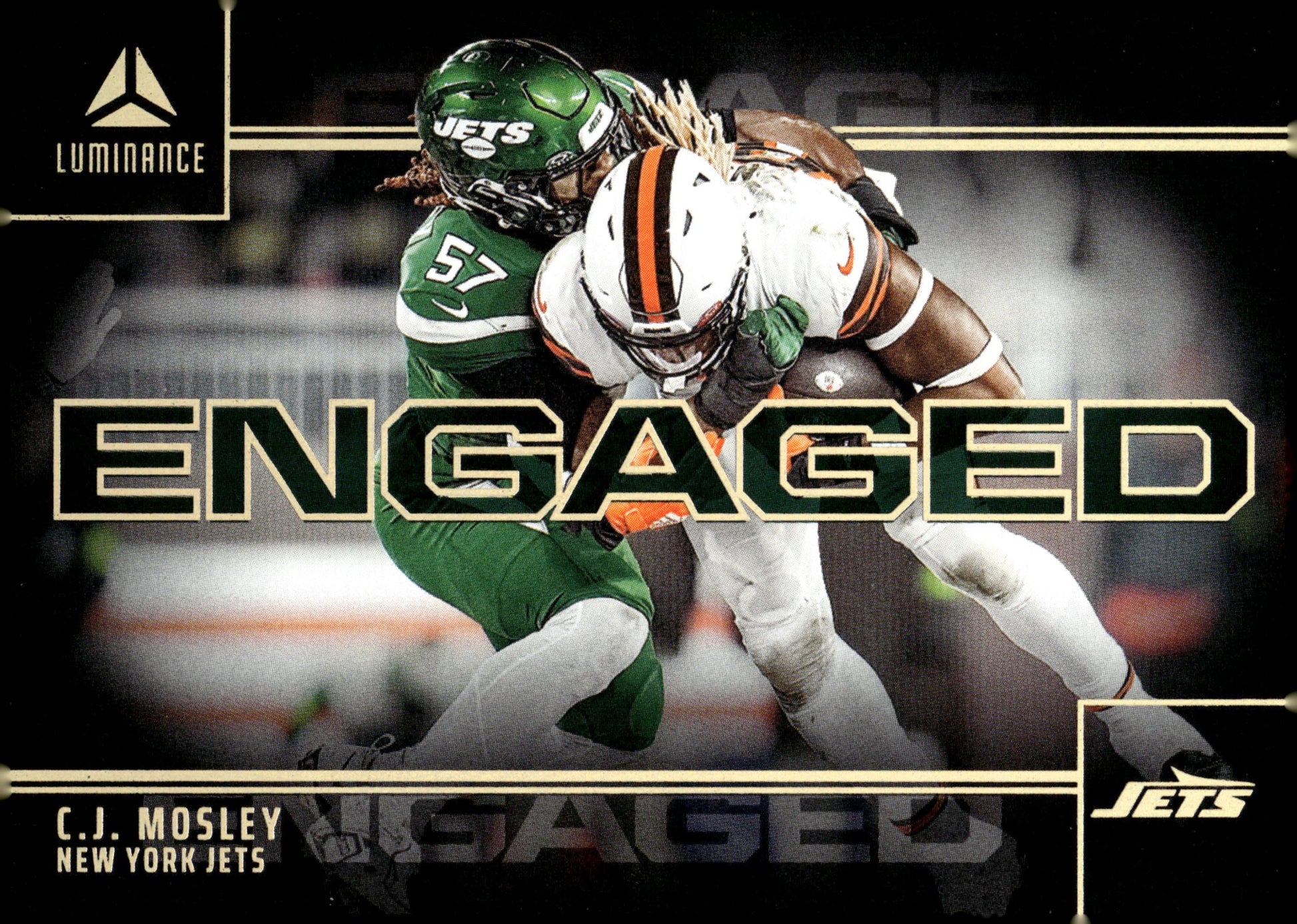 CJ Mosley 2024 Panini Luminance Engaged #ENG - CMY - Collector Store LLC