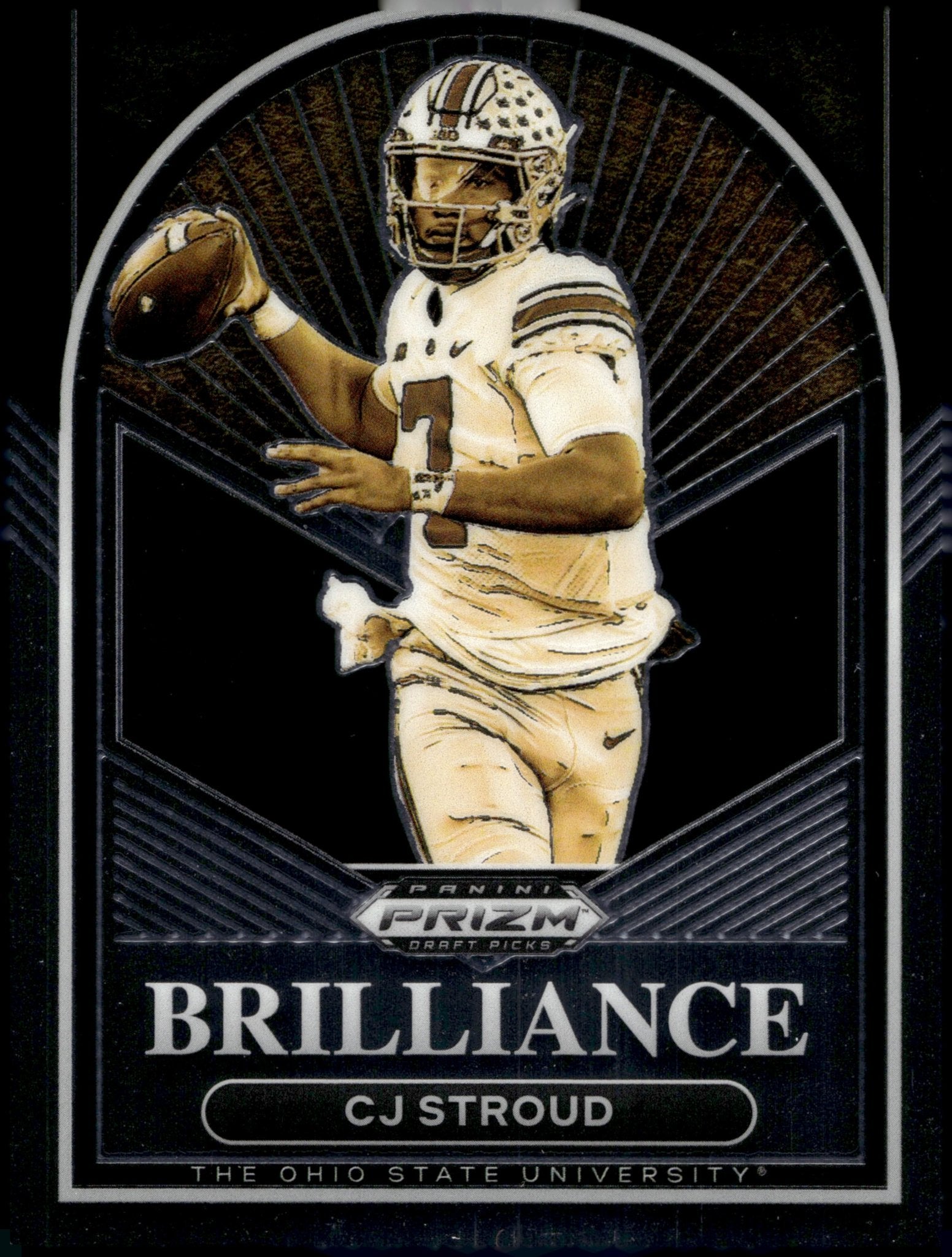 CJ Stroud 2023 Panini Prizm Draft Picks Brilliance #BR - 17 - Collector Store LLC